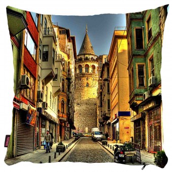 Galata Kulesi Yastık Kılıfı